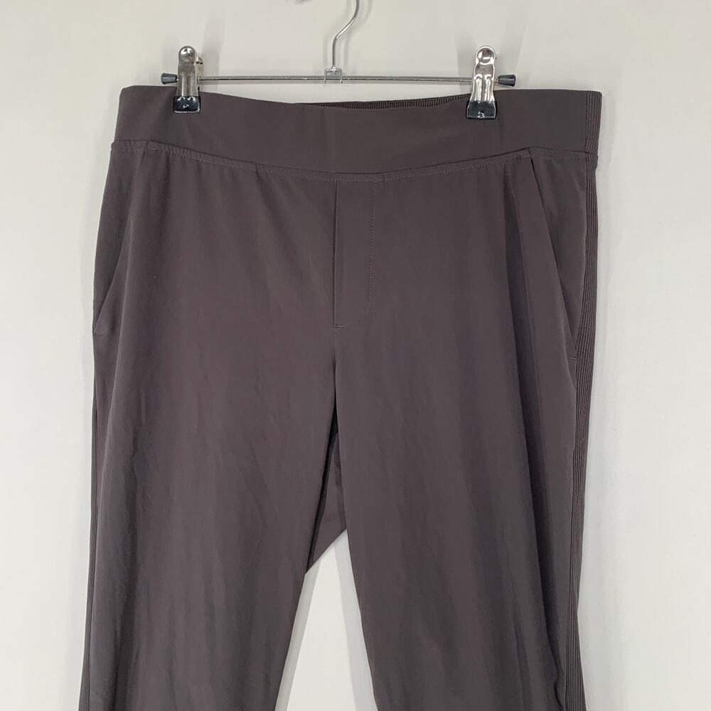 Athleta Women Trekkie Jogger Pants 8 Brown Hiking Outdoors Stretch Pockets 27 - Picture 2 of 10